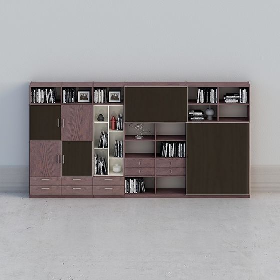 Estantería de siete puertas H 052