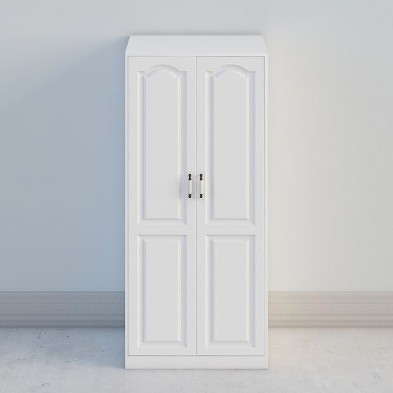 Vintage Wardrobe 3D model