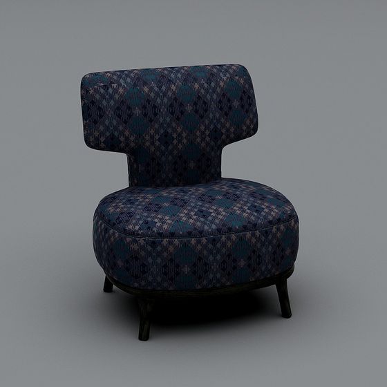 Vintage Style Armchair 3D Model