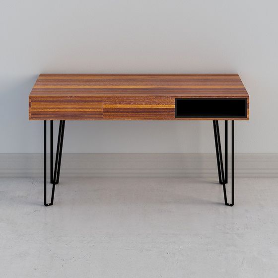 Mid-Century Modern Desk 3D model