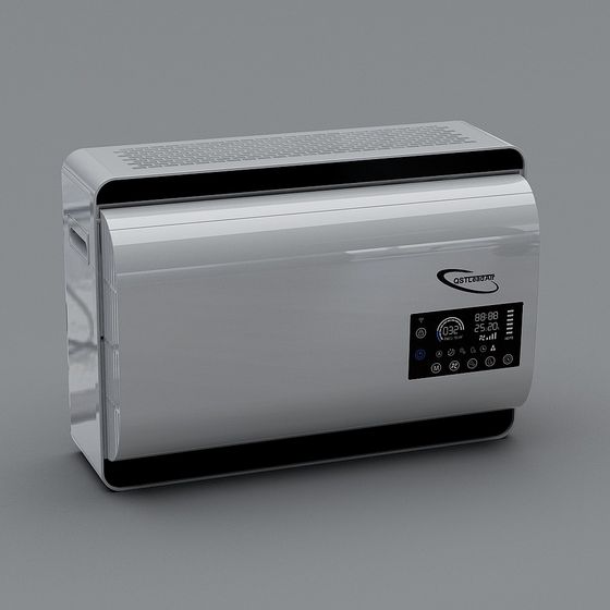 Stylish Smart Air Purifier 3D model