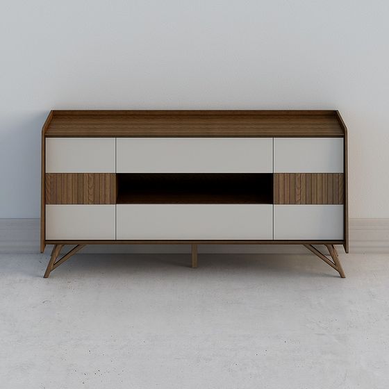 Mid-Century Modern Sideboard 3D model