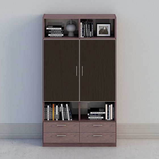 Modern Urban Storage Cabinet 3D model