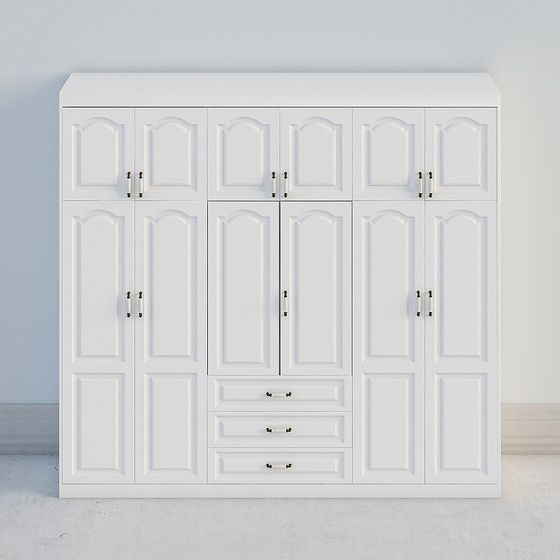 Classic Wardrobe 3D model