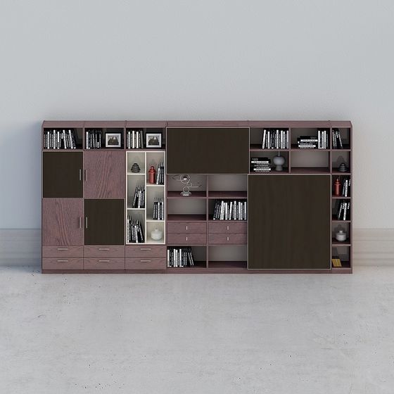 Urban Bookshelf 3D model