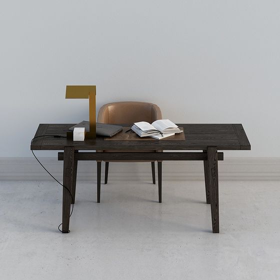 Urban Study Desk 3D Model