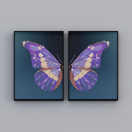 Enchanted Wings 3D model for Creative Projects