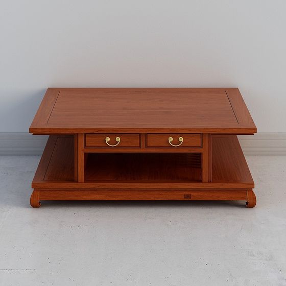 Vintage Style Coffee Table 3D model