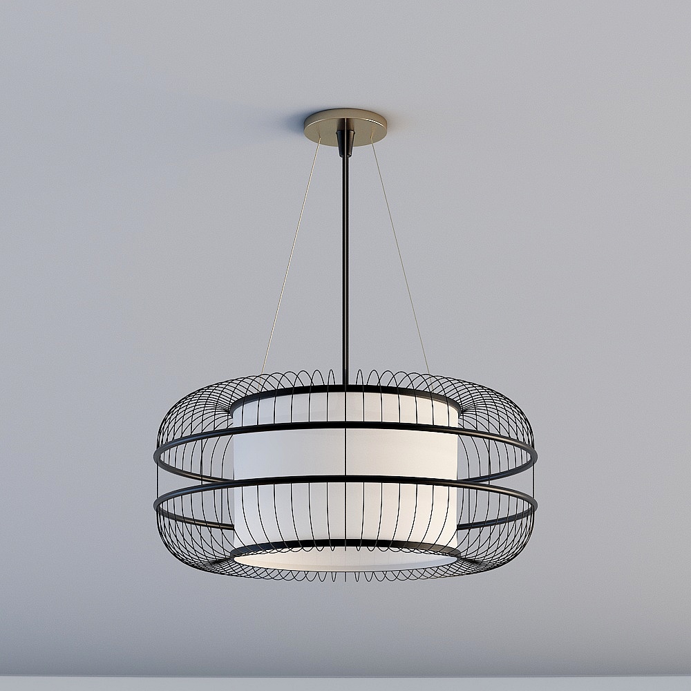 Asian Pendants & Chandeliers,Black