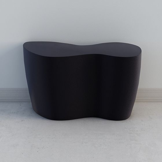 Stylish Low-Polygon Coffee Table 3D model