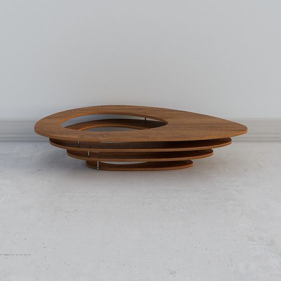 Floating Ring Table 3D model