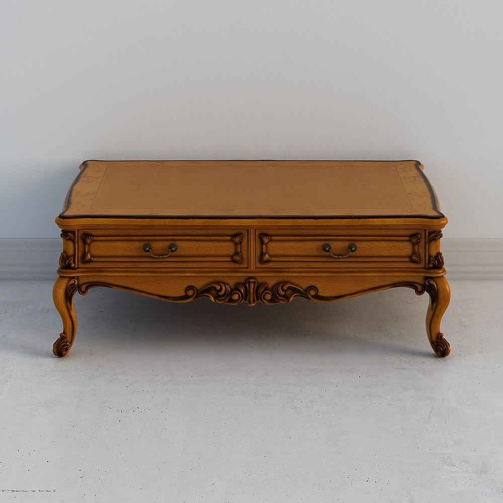 CJ27: Dark coffee table (dark)