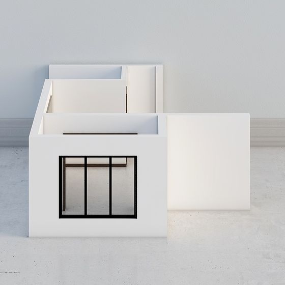 Urban Cubes 3D model