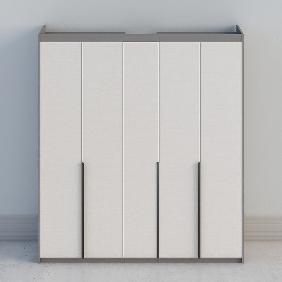 Urban Wardrobe 3D model for Modern Spaces