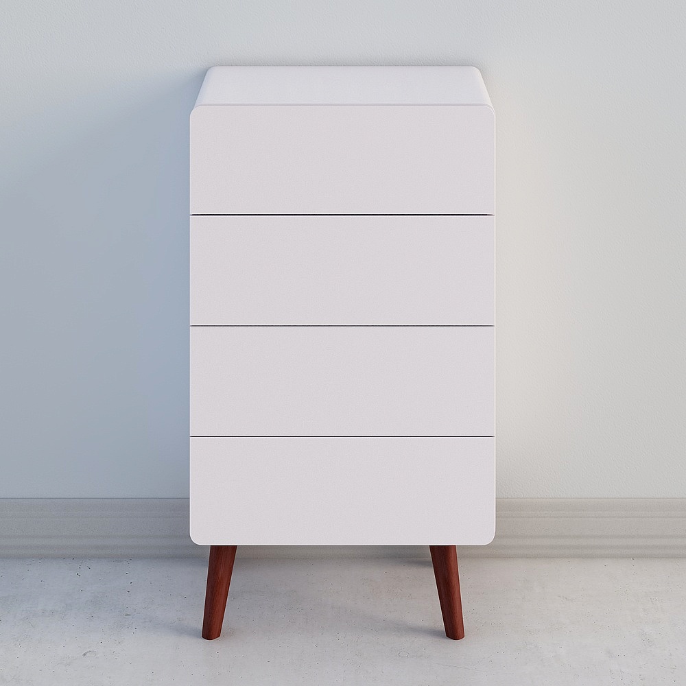 Mid-Century Modern Dresser 3D model