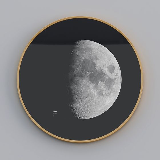 Lunar Mirror 3D model