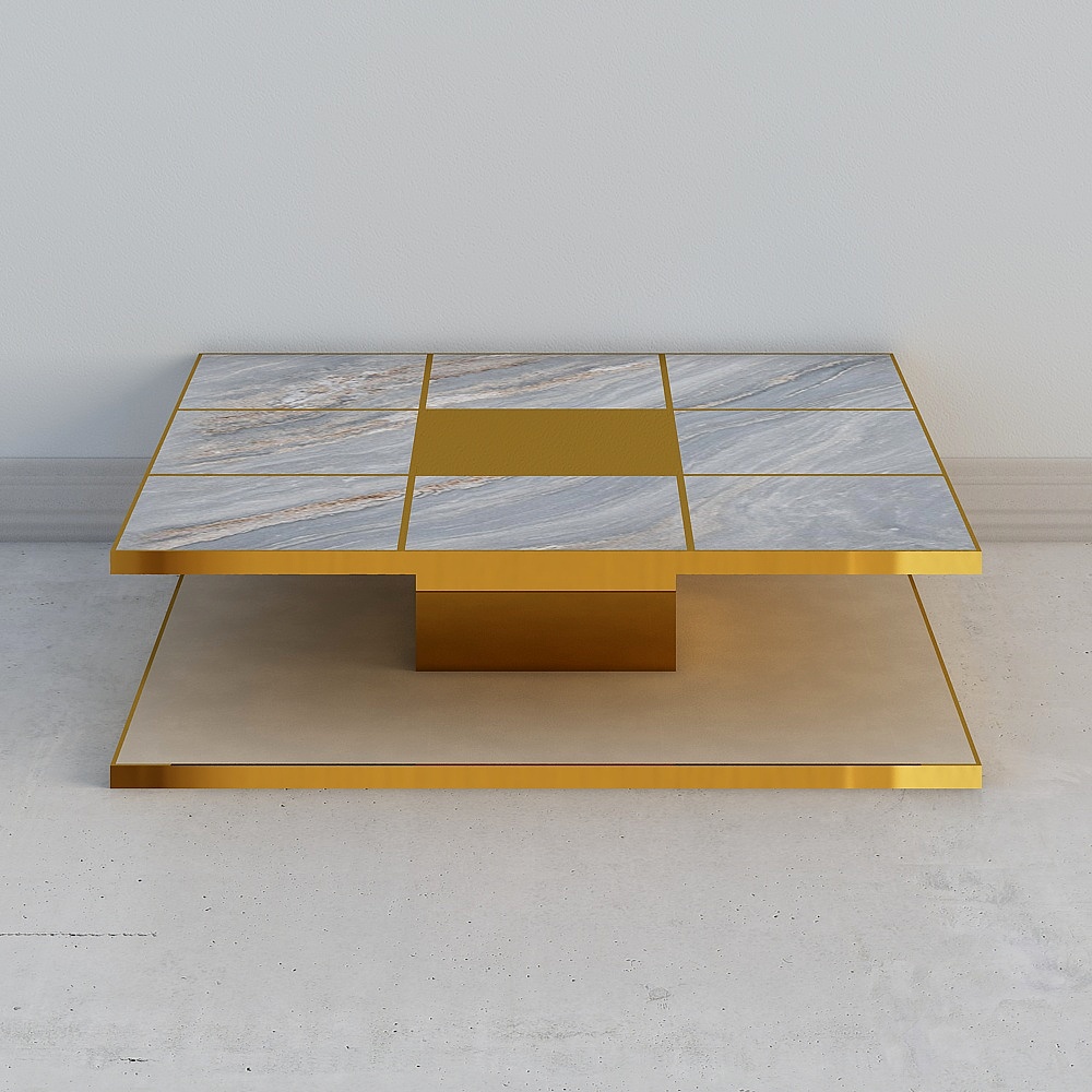Square coffee table