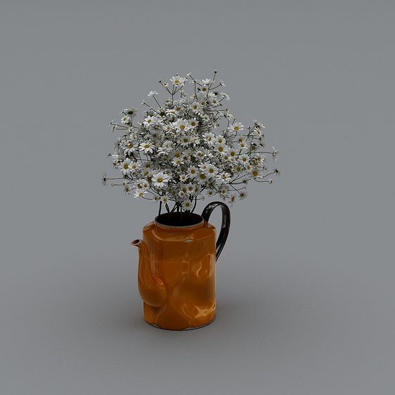 Retro Vase 3D model for Creative Projects