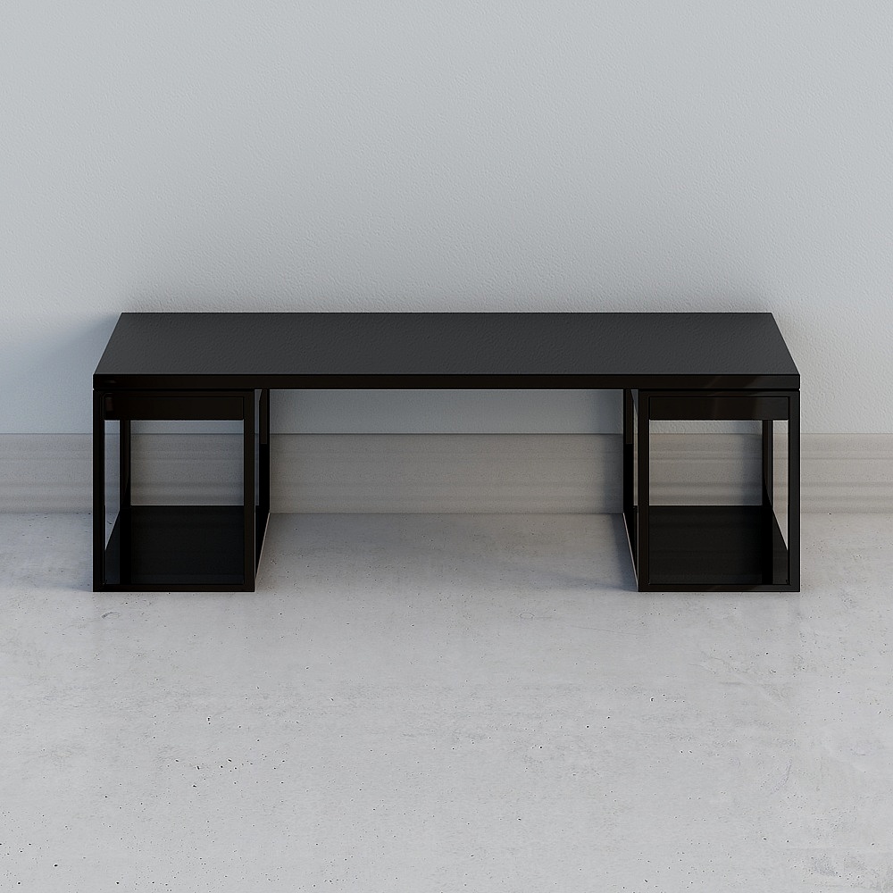 M197 - Chinese large desk - starry black