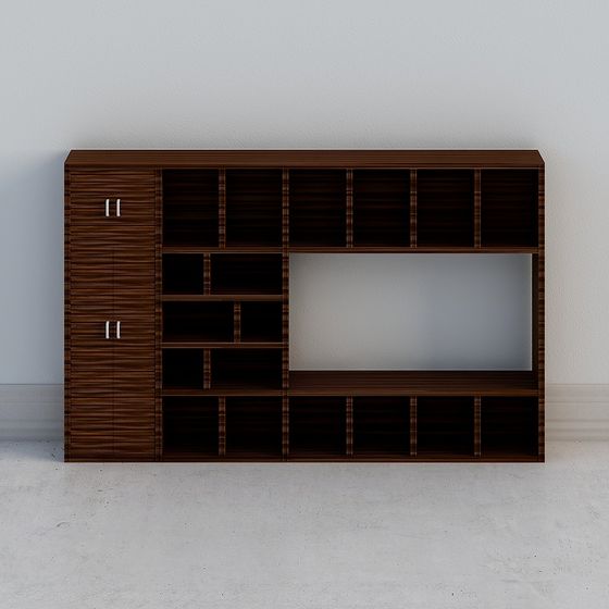 Urban Bookshelf 3D model