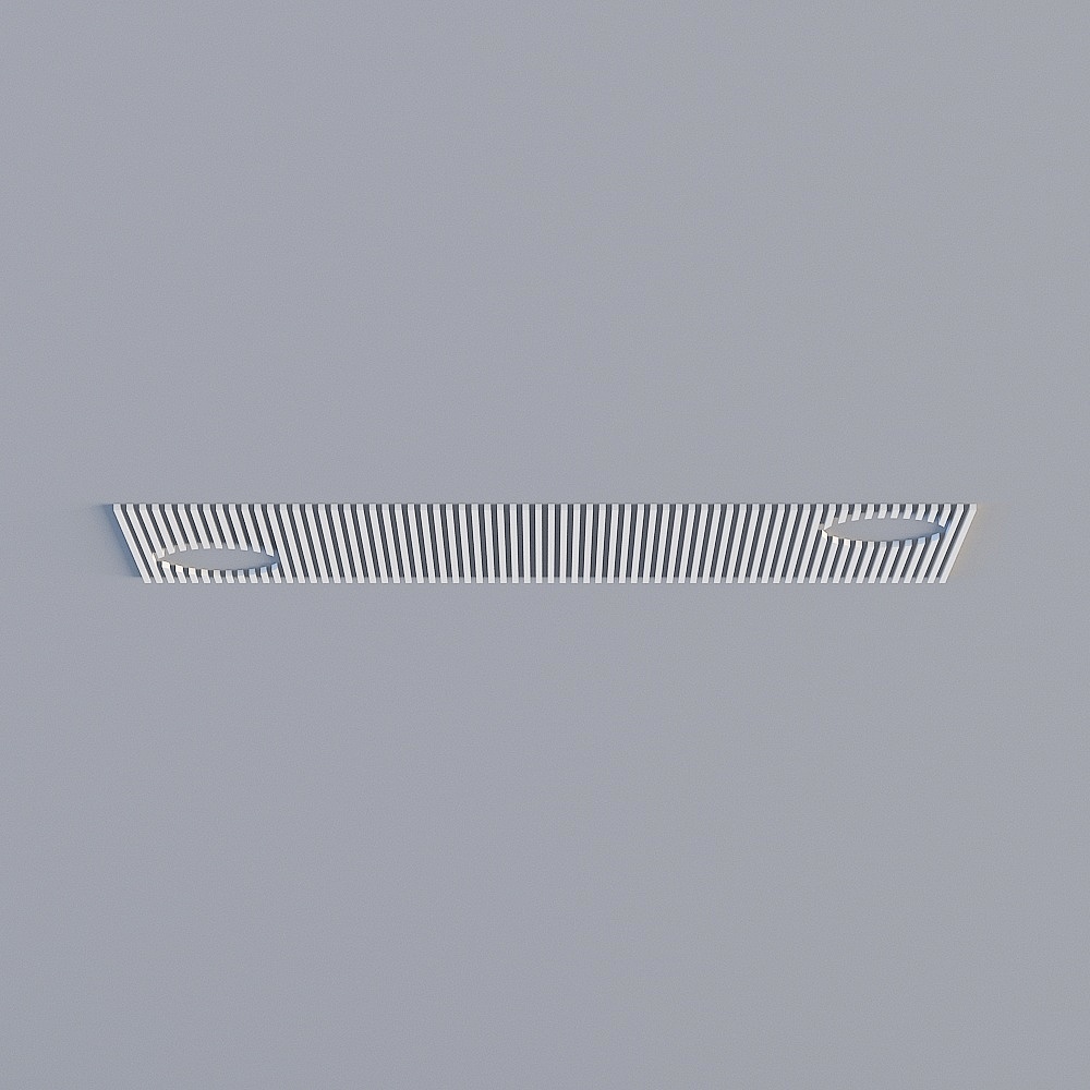 Striped Ventilation Duct 3D model