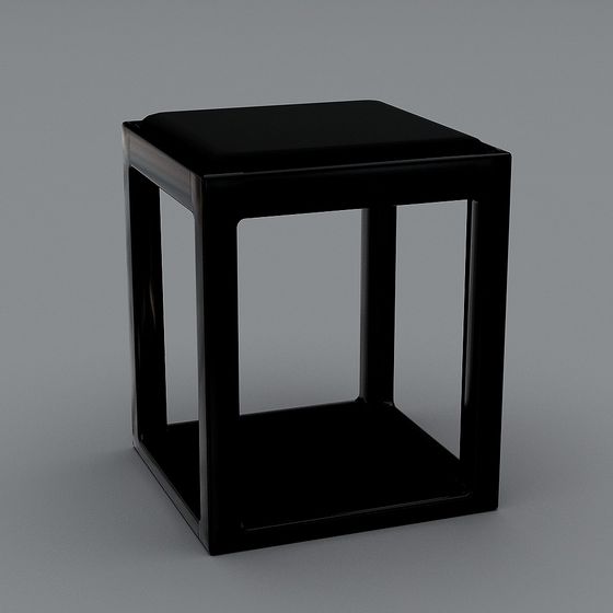 Stylish Transparent Cube 3D model for Creative Projects
