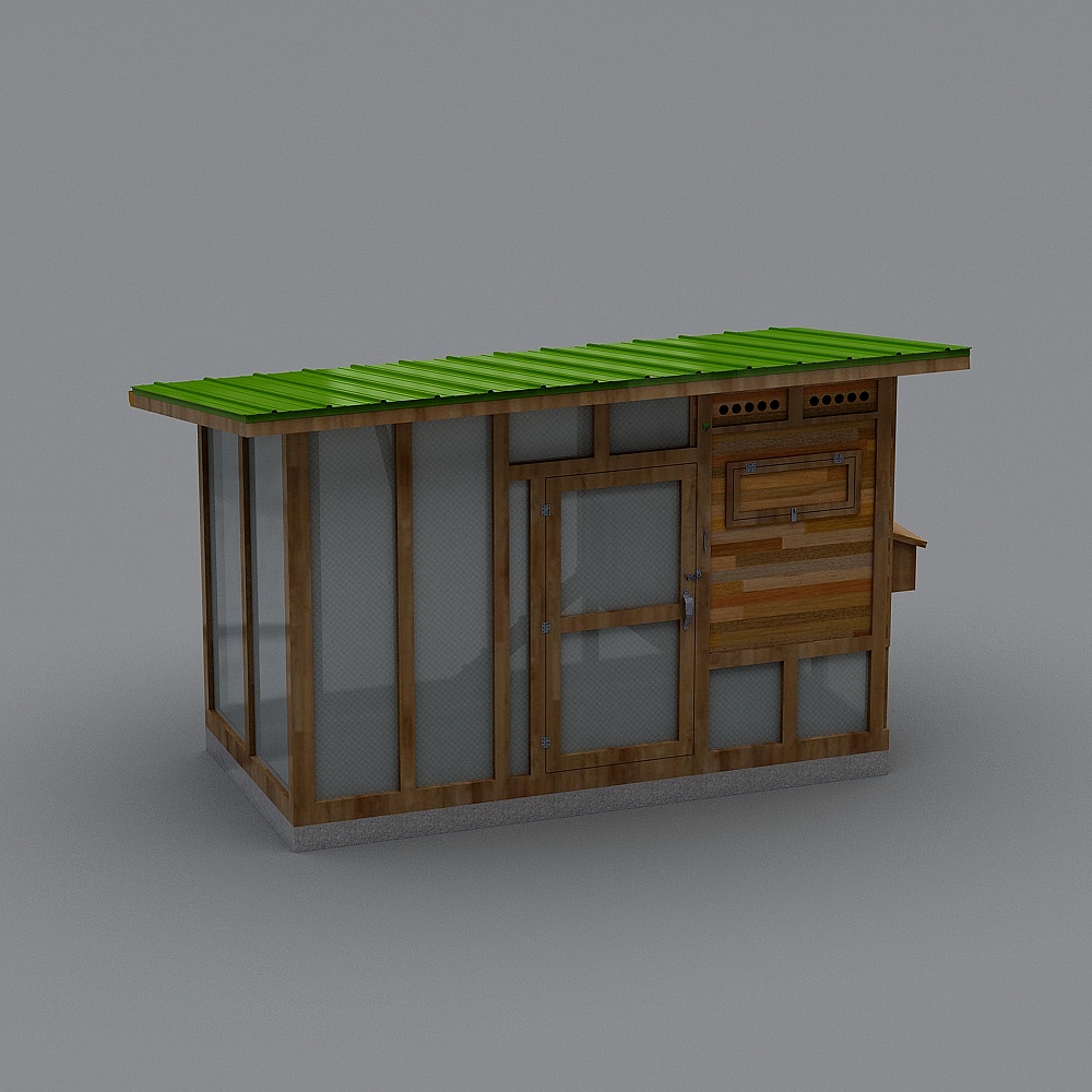 Charming Country Cottage 3D model