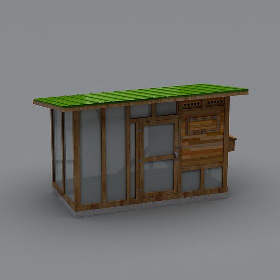 Charming Country Cottage 3D model