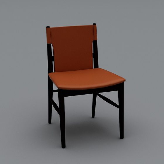 Elegant Minimalist Chair 3D model