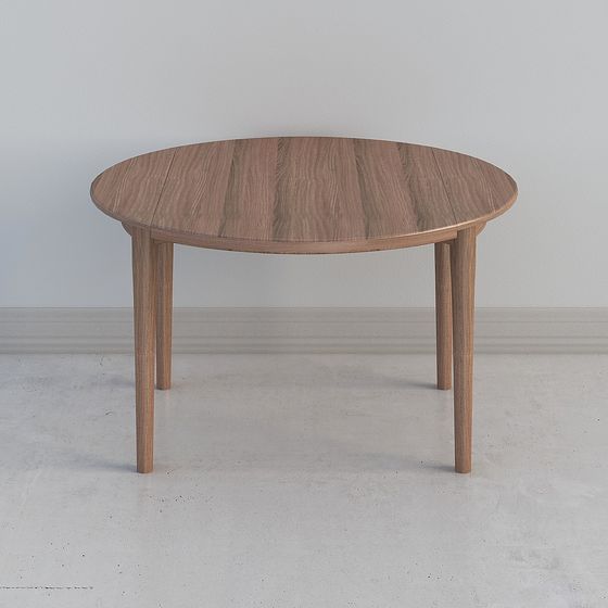 Stylish Round Table 3D model for Modern Interiors