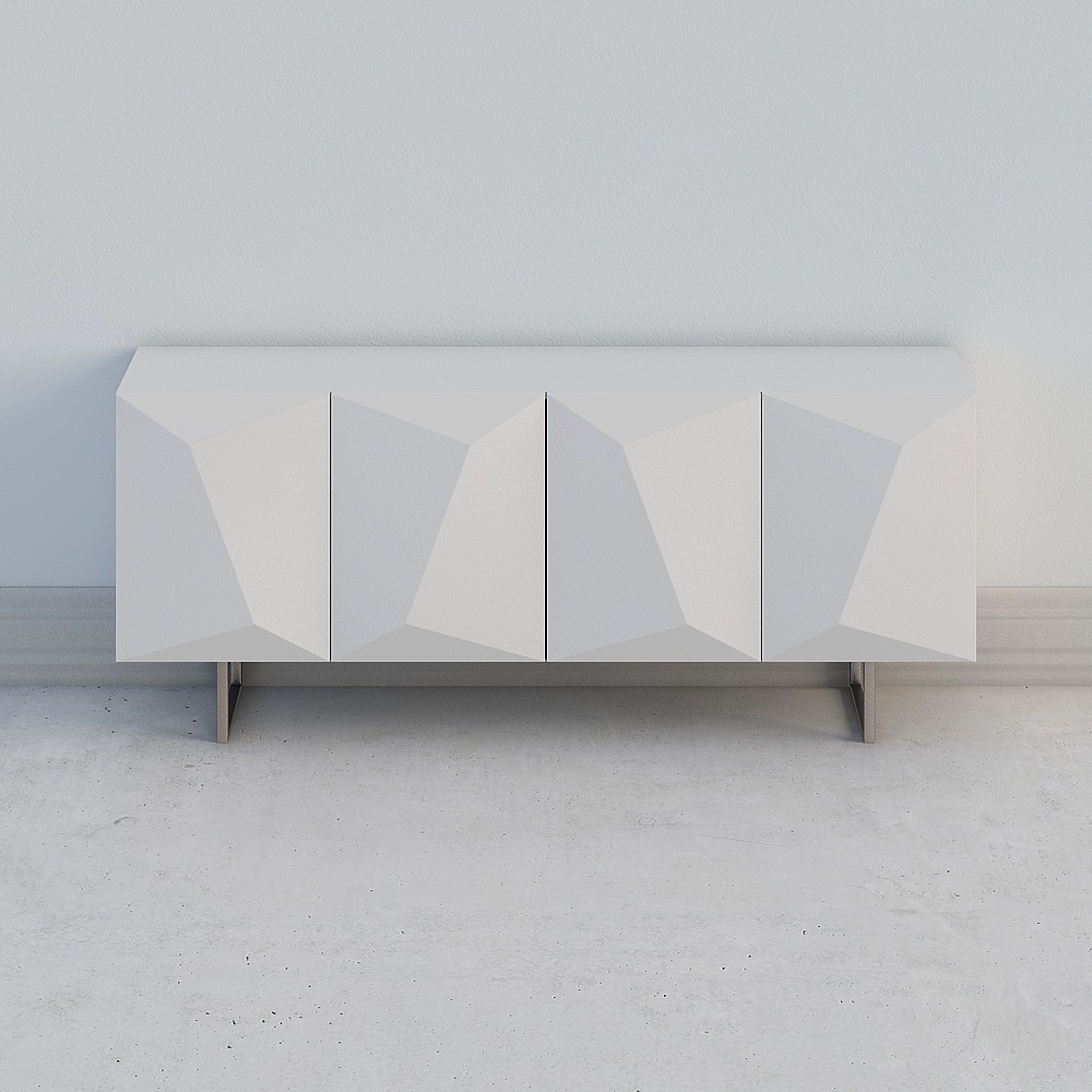 Geometric Cabinet 3D model