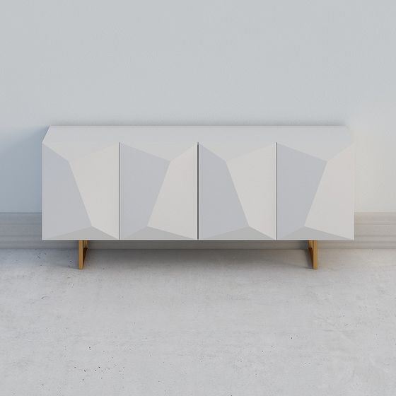 Geometric Cabinet 3D model