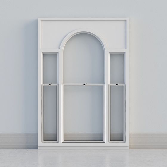 Elegant 3D Door Frame Design Model