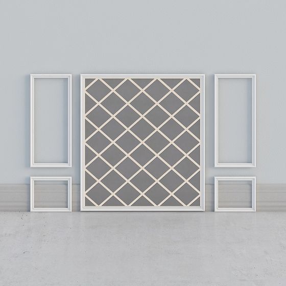 Lattice Wall Art 3D model