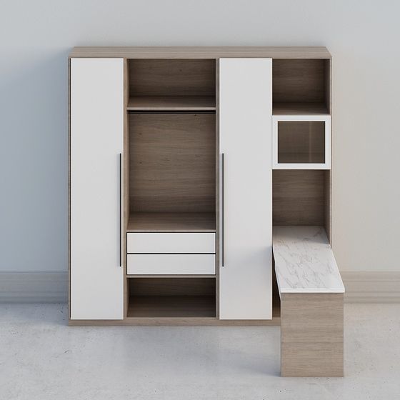 Urban Storage Cabinet 3D model