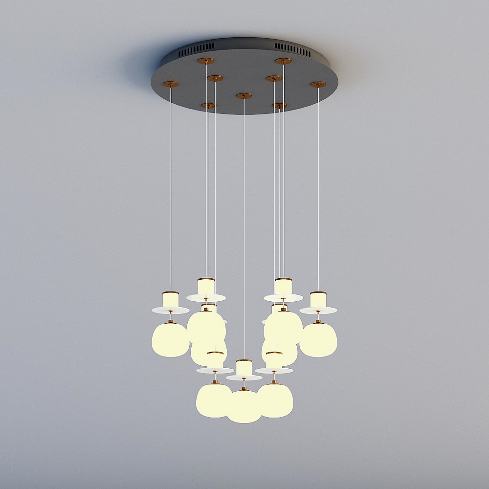 Sanxiong Aurora - Chandelier - Dream 56W - Modern