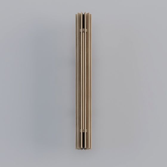 Foldable Screen 3D model with Unique Geometric Design