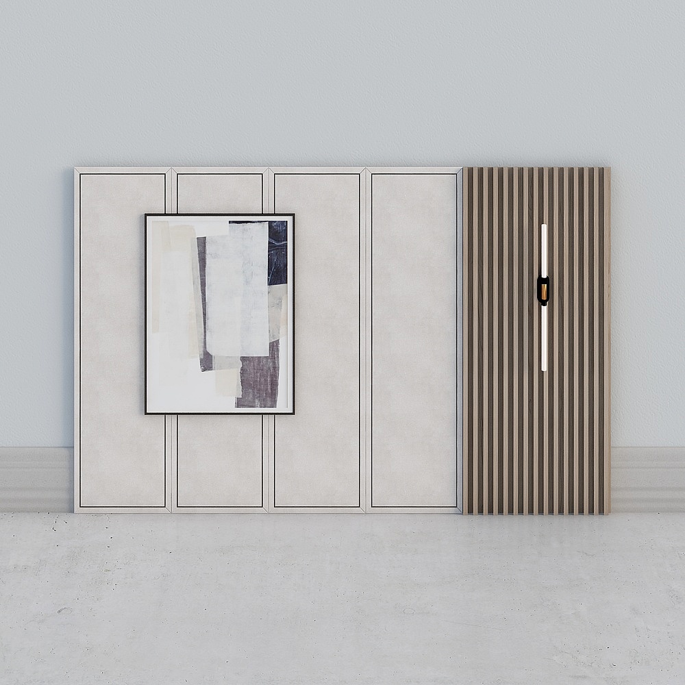 Background wall of living room