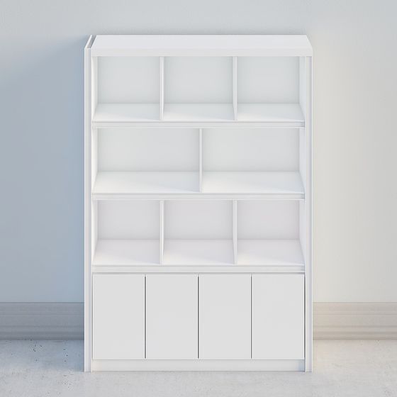 Шкаф полки комбинированный шкаф