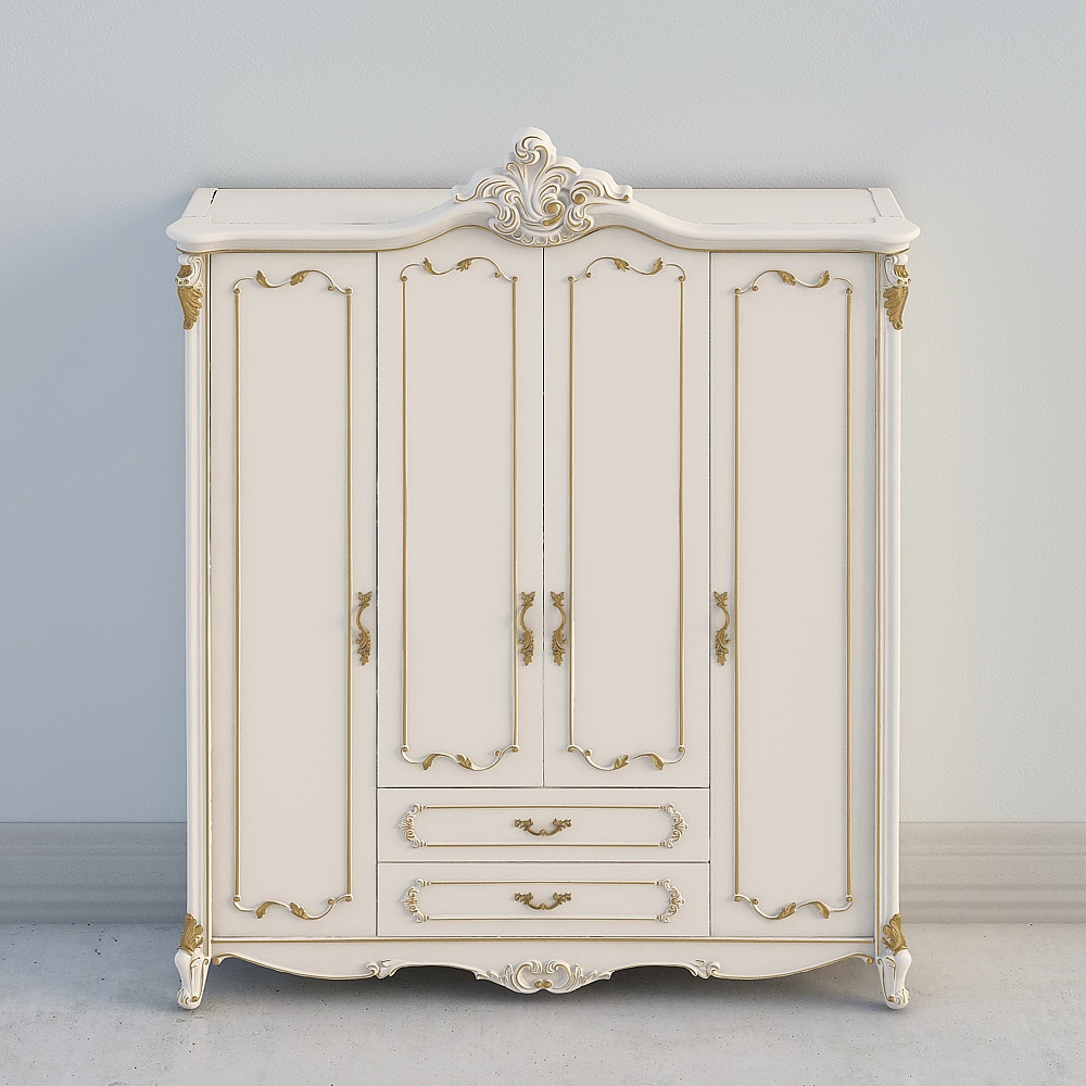 RD1808 four-door wardrobe