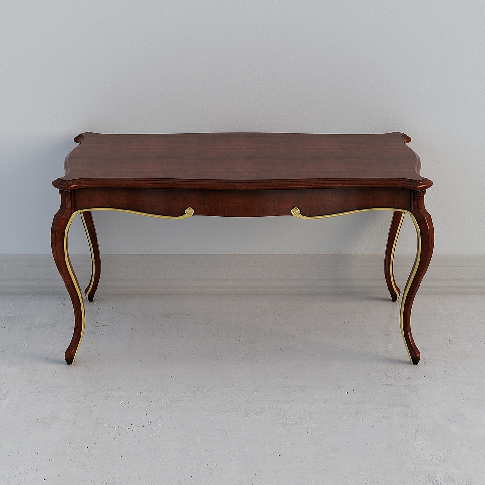 Yunguang furniture light luxury style long table 9801 1600 x 900 x 800mm