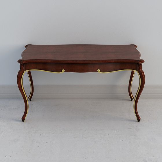 Elegant Classic Style 3D Table and Chair Set