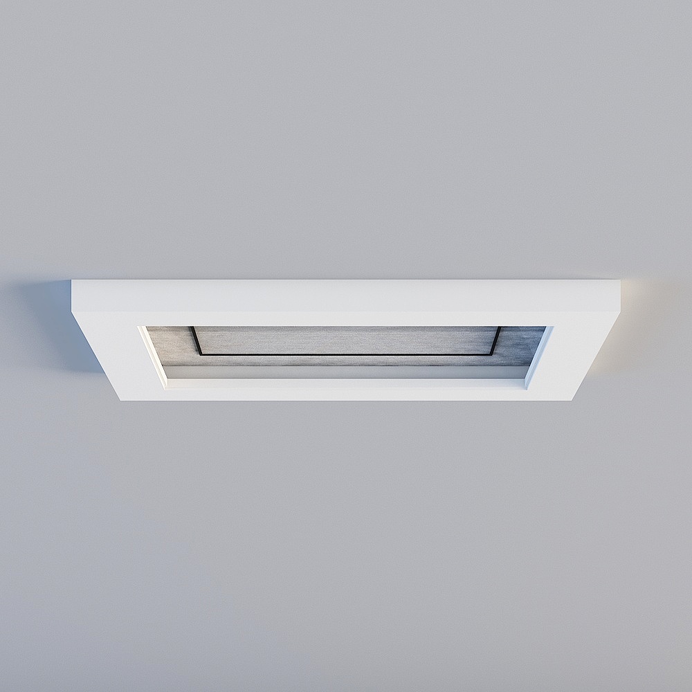 Sleek Embedded LED Strip 3D model