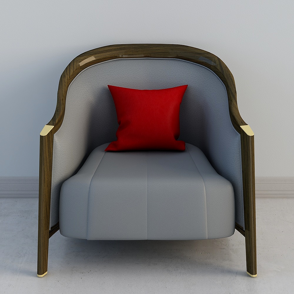 666 single-seat sofa