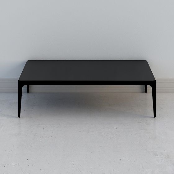Black Coffee Table 1 3D Model – Free Resource