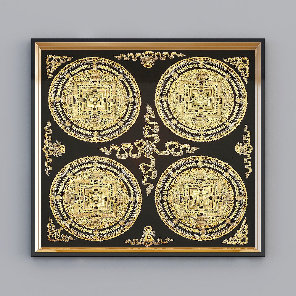 Glorious Good Paintings - GF - Simple Modern - 80378 - Abstract Pattern Decorative Paintings