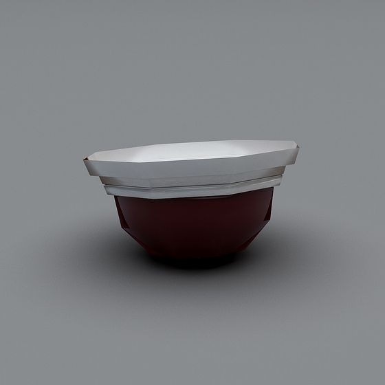 Prism Flower Pot 3D model