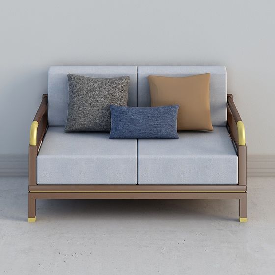 Urban Comfort Sofa 3D model