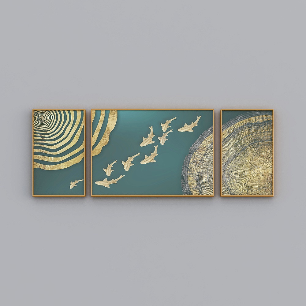 Glorious Good Painting-L-Simple Modern-25938-1-2-3-Landscape Decoration Painting