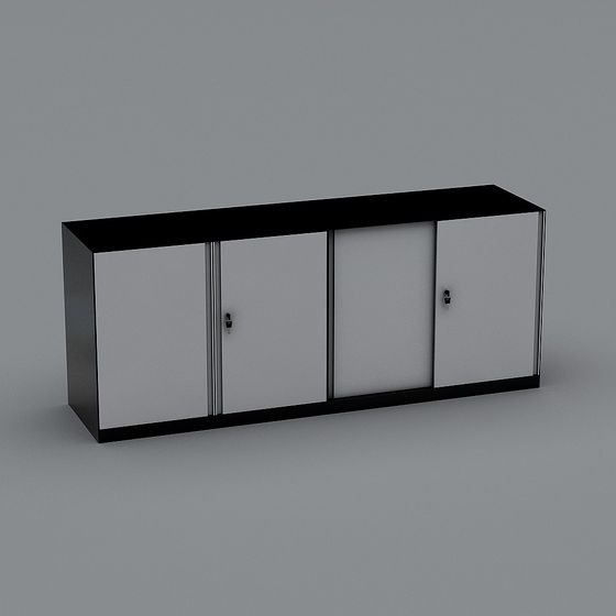Urban Storage Cabinet 3D model